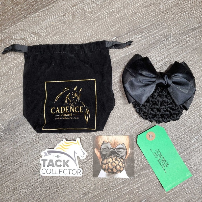 Hair Bow & Bun Cover, Clip, Bag *new Black New