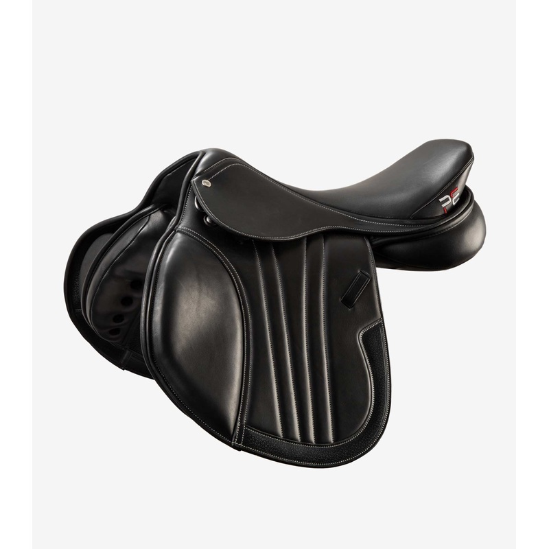 Chamonix Leather Close Contact Jump Saddle Black