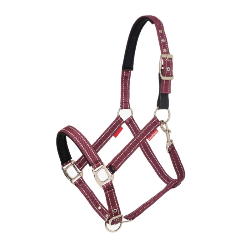 LeMieux Essential Yard Headcollar Burgundy Cob