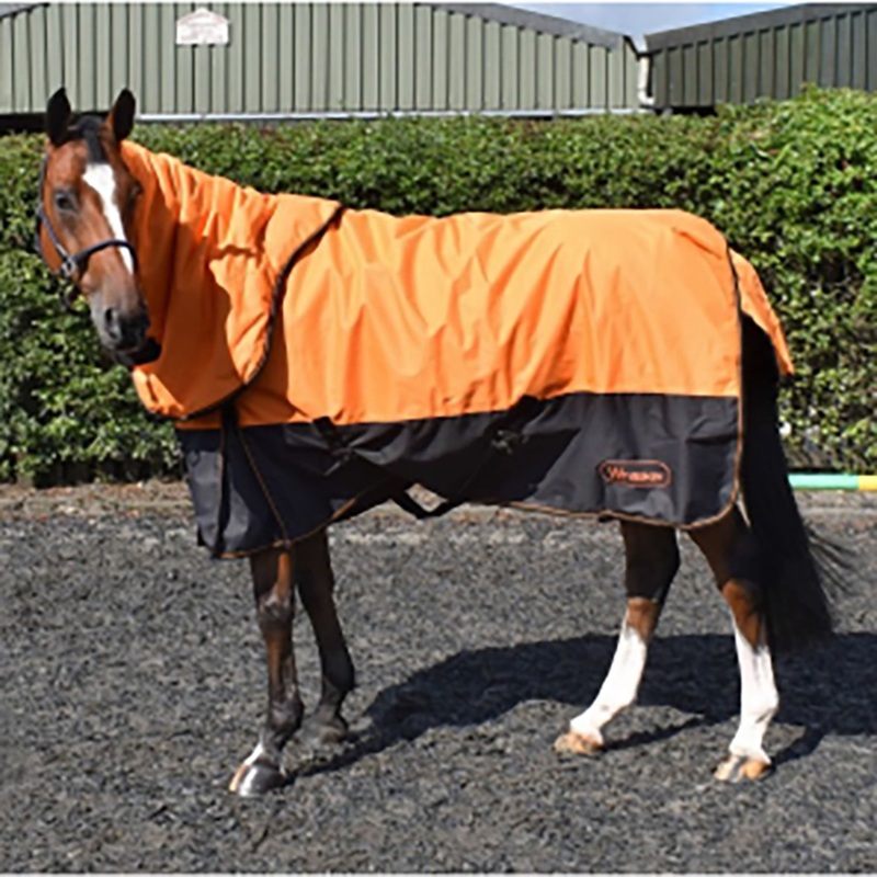Whitaker Lutton Turnout Rug Combo 170GM Orange 5″9
