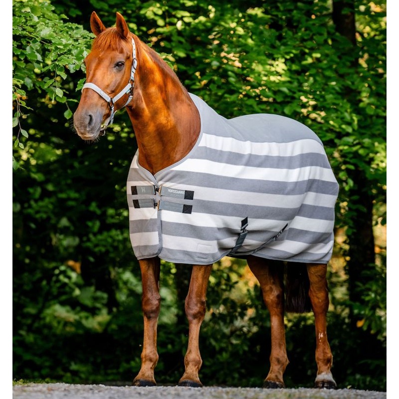 Horseware Newmarket Fleece Cooler Whitney Charcoal 66″