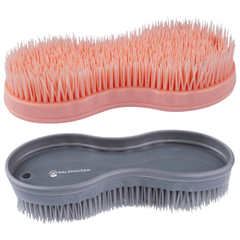 Waldhausen Currycomb All in One Brush Set, for Horses and Dogs