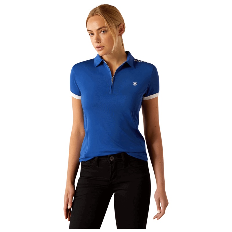 Ariat Polo Women's Shirt Bandera, short-sleeved
