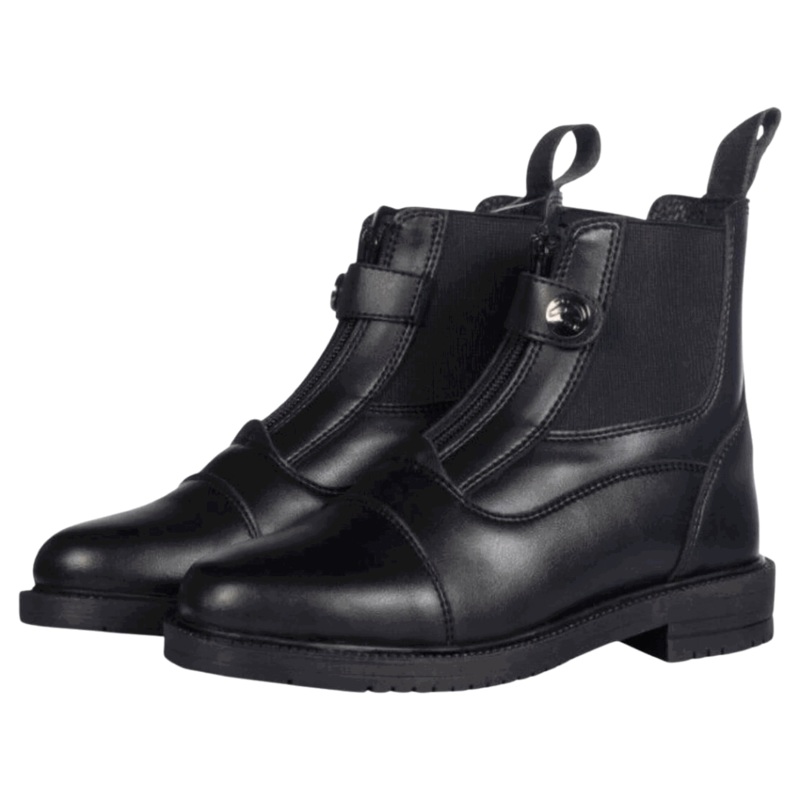HKM Kids Ankle Boots Sina Kids, Riding Ankle Boots, Imitation Leather, Zipper
