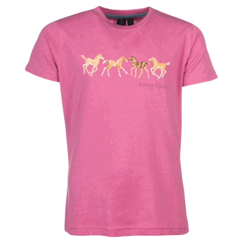 HKM Kids T-Shirt Pony Club, short-sleeved