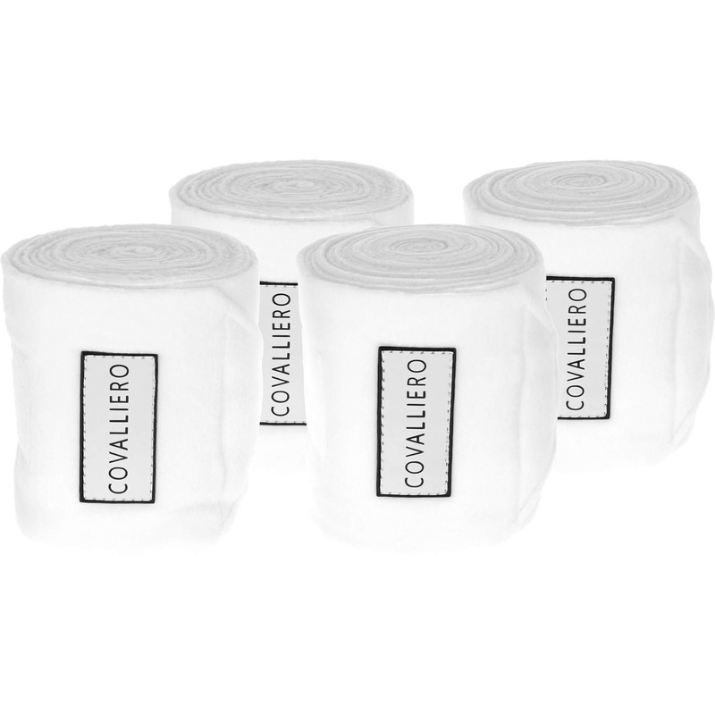 Covalliero Bandages SS25, Fleece Bandages, Set of 4