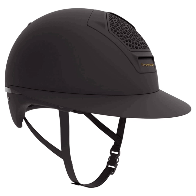 Freejump Riding Helmet Matte Vorono, without Temple Protection
