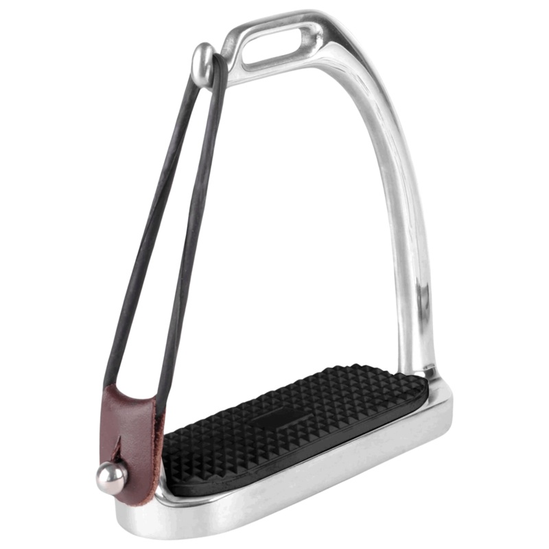 Waldhausen Stirrups Safety, with Rubber Ring