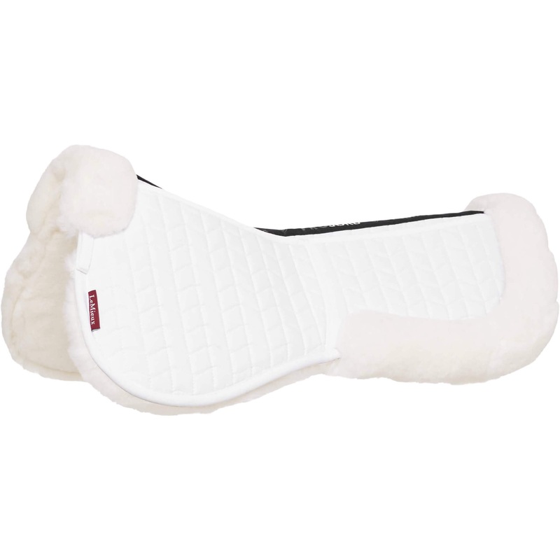 LeMieux Saddle Pad Merino+ ProSorb 2 Pocket Half Pad
