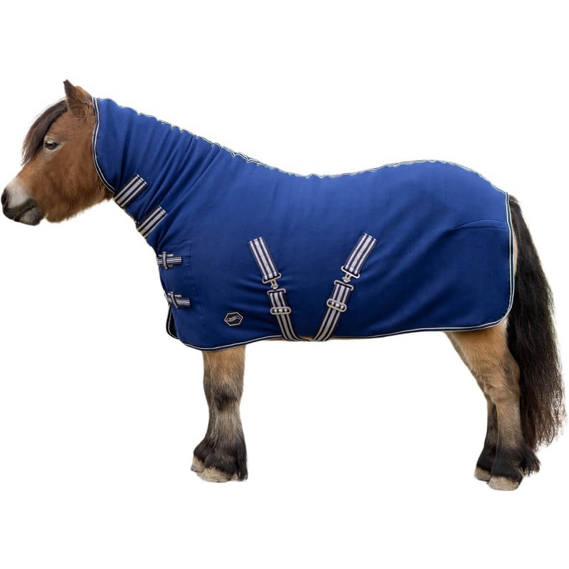 QHP Fleece Rug Falabella with with Neck Piece, Cooler Rug