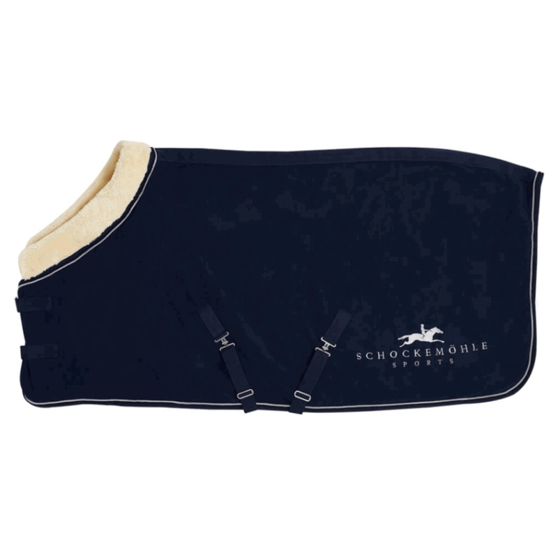 Schockemhle Sports Cooler Rug Premium Fleece Rug Faux Fur